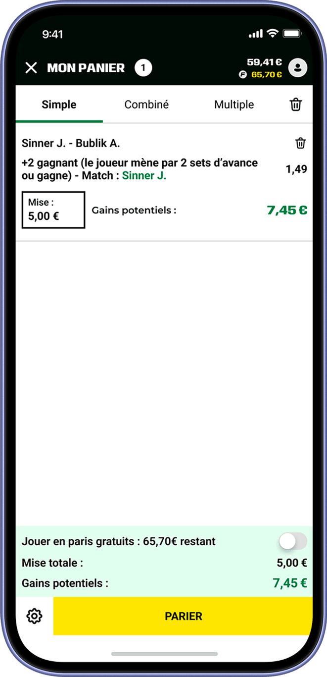 +2 sets gagnant tennis Etape 3 +2 sets gagnant tennis Etape 3