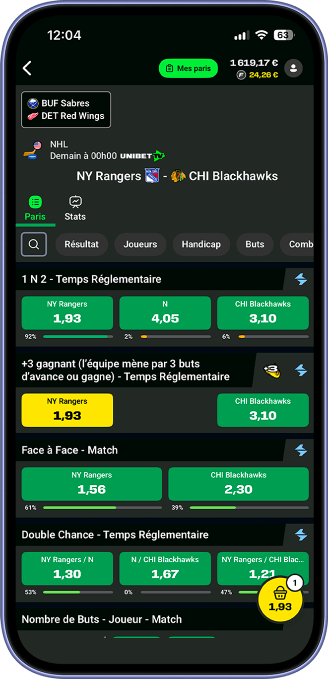 +3 gagnant hockey Etape 2 +3 gagnant hockey Etape 2