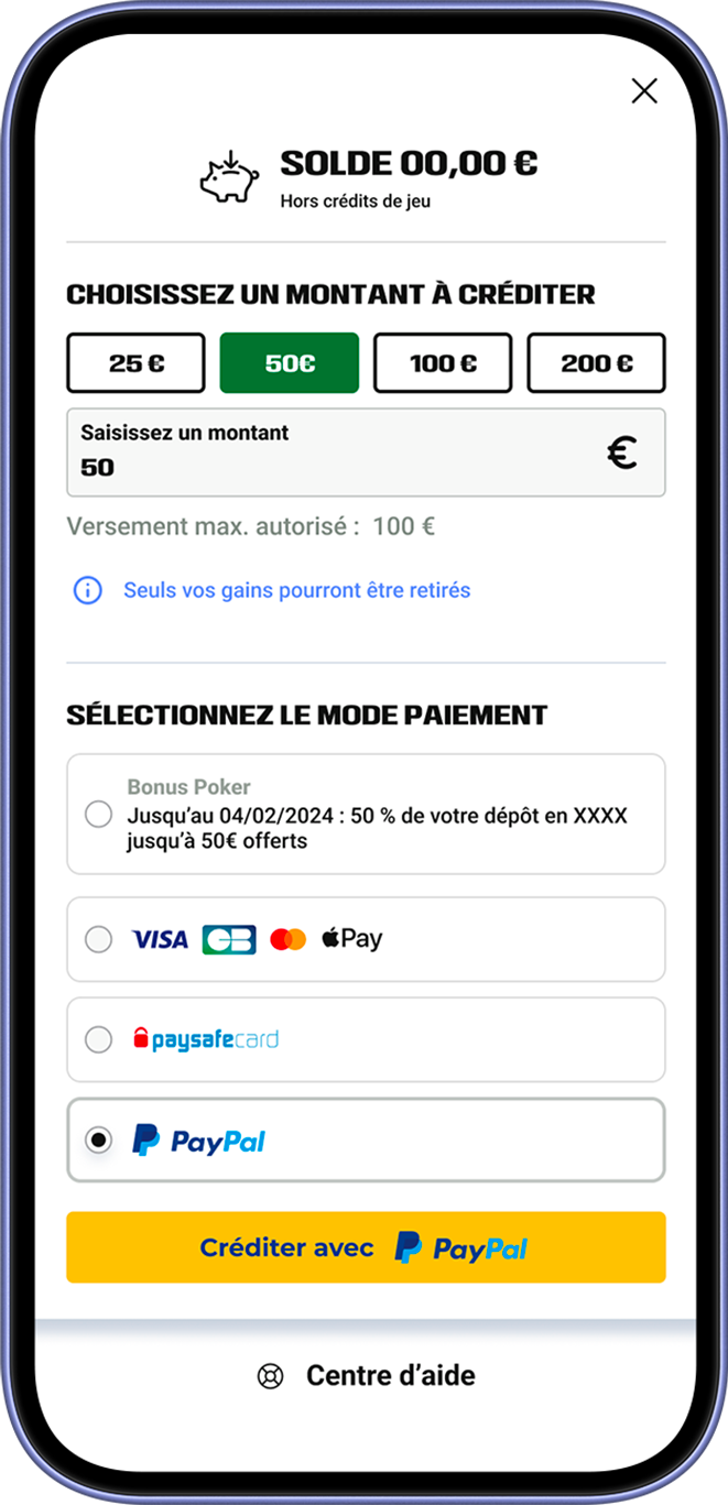 paiement par porte-monnaie electronique